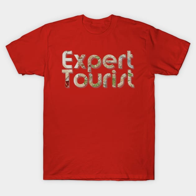 Expert Tourist T-Shirt by afternoontees